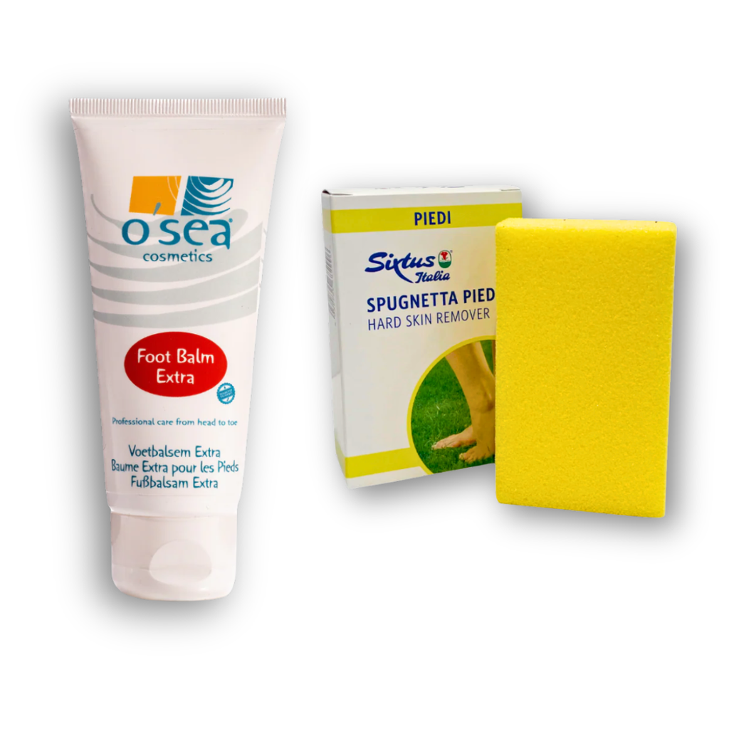 O'Sea Foot Balm Extra & Sixtus Hard Skin Remover