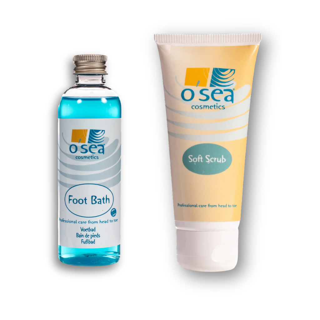 O'Sea Foot Bath 100ml & O'Sea Foot Scrub 100ml