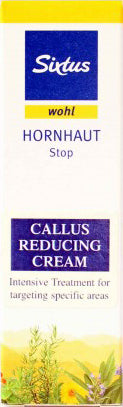 Sixtus Callus Reducing Cream 30ml